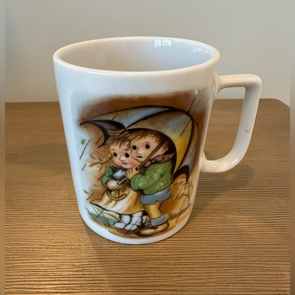 Hummel style 6oz Mug with Vintage Illustration made in Japan